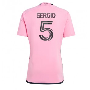 Inter Miami Sergio Busquets #5 Hemmatröja 2024-25 Kortärmad